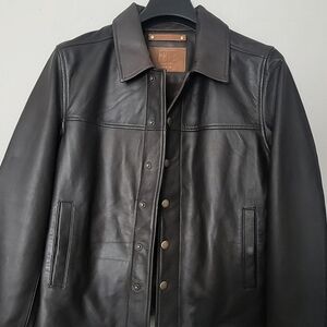 Frye Dark Brown Leather Jacket